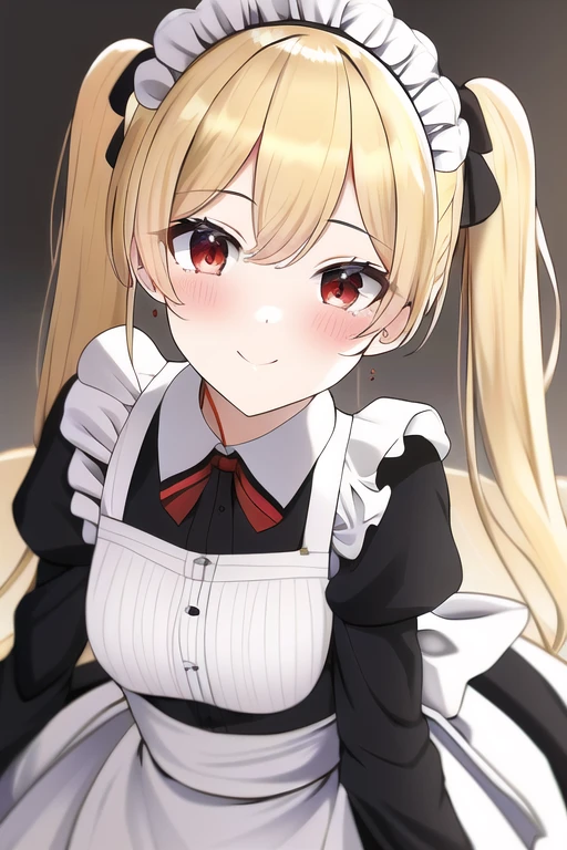 [NovelAI] twin tails woman cool cool maid outfit [Illustration]